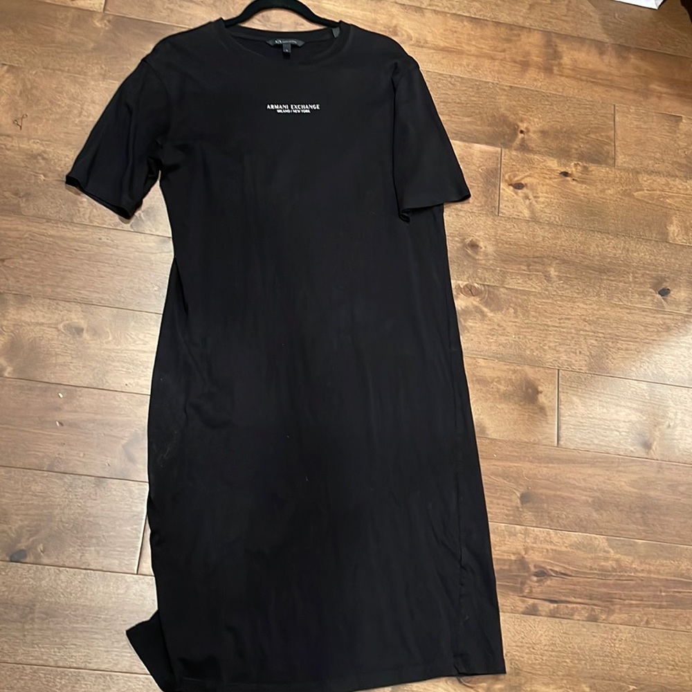 Armani Exchange classic cotton dress